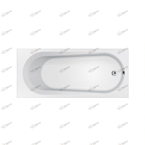 Ванна встроенная Nova 160/70 см с гидромассажем 2NVA7S3 Gruppo Geromin 