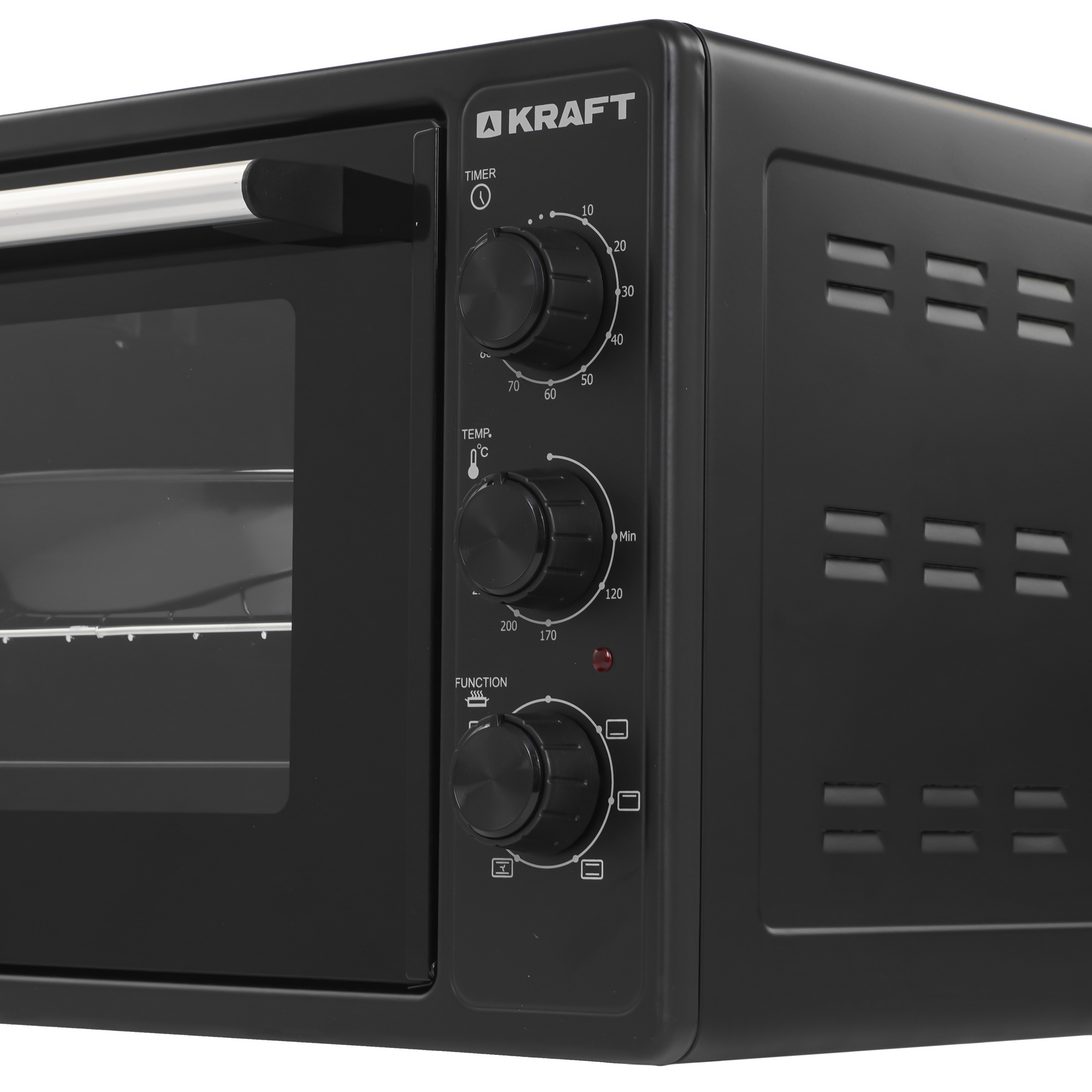 9265946 Мини-печь Kraft KN-MO 3904 FRKBL черный STDN-0120294 - Вид №3
