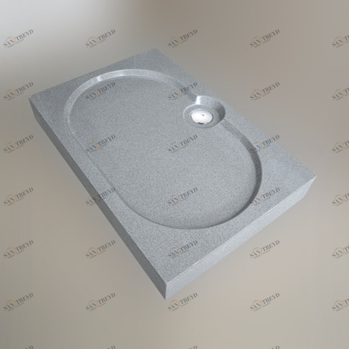Душевой поддон 120X80X16 СМ Q-СЕРЫЙ GUTEWETTER Shower trays 120X80X16СМQСЕРЫЙ