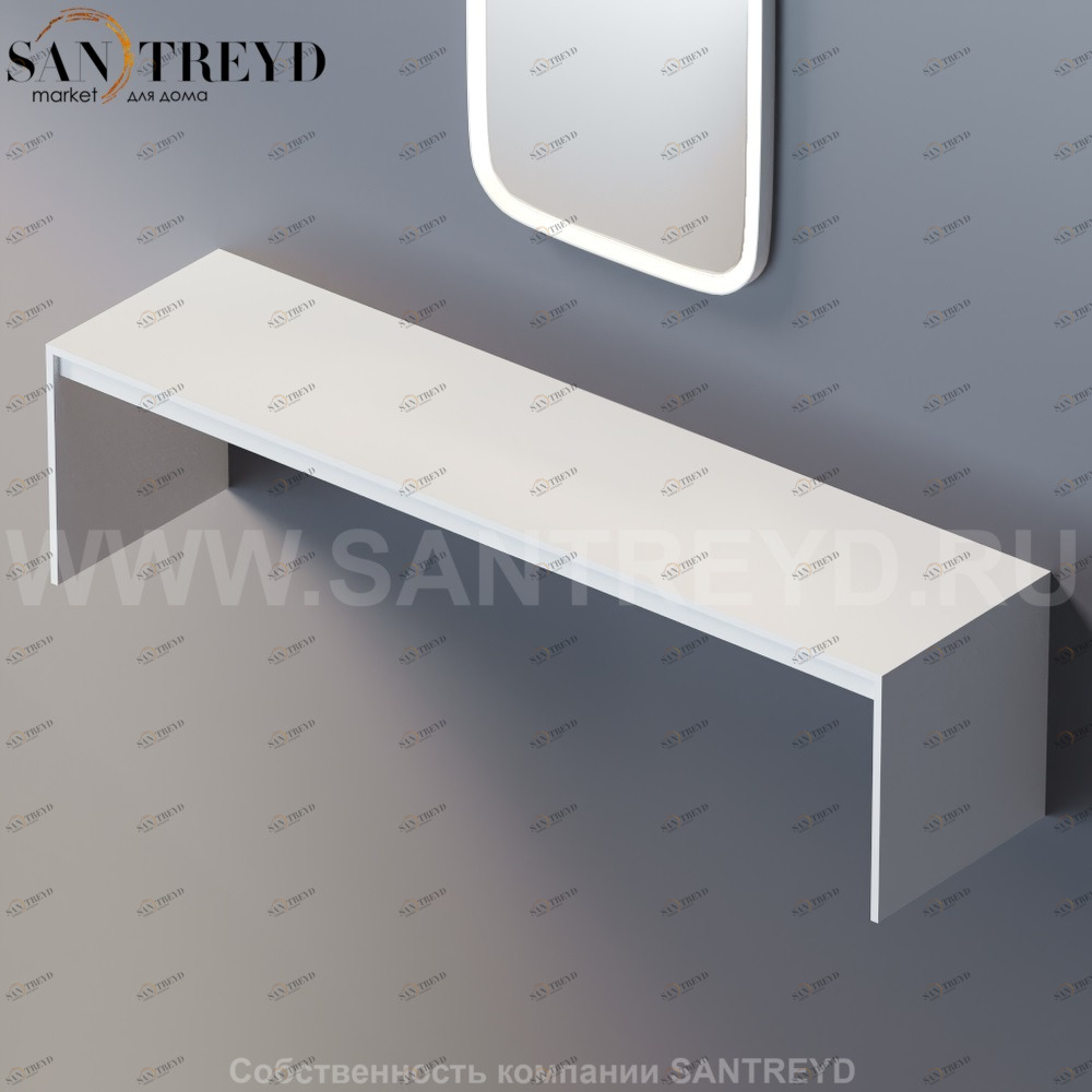 AEVONF200EX Подвесная раковина настенная овальная Agape Evoluzione белая