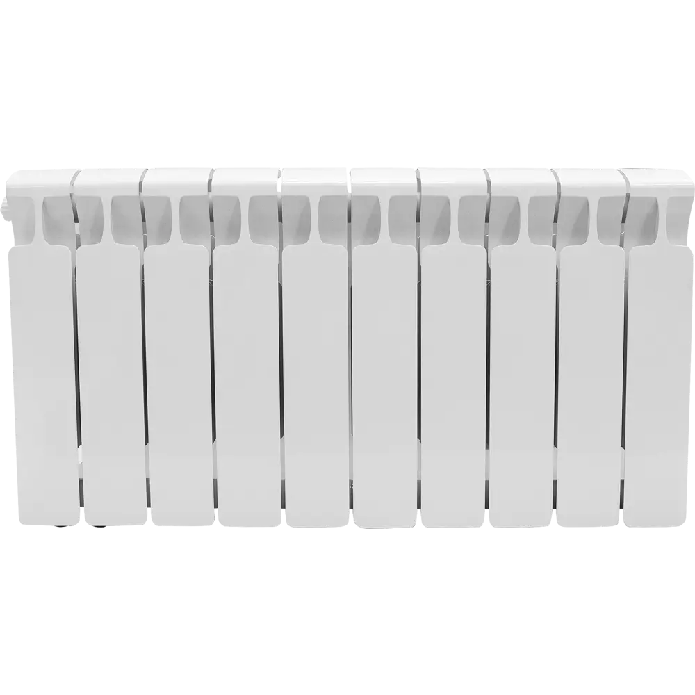 Биметаллический радиатор Rifar Monolit 350 - 10 секций с нижним подключением 82116787 STLM-0019509 - Вид №5