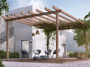 Самонесущая алюминиевая беседка