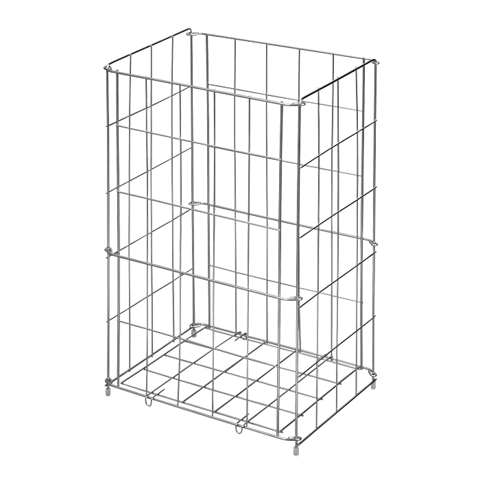 95430 Нержавеющее проволочное мусорное ведро на пол SANELA 