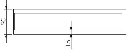 30008A Полотенцедержатель подвесной цвет хром LANGBERGER VICO - Вид №2