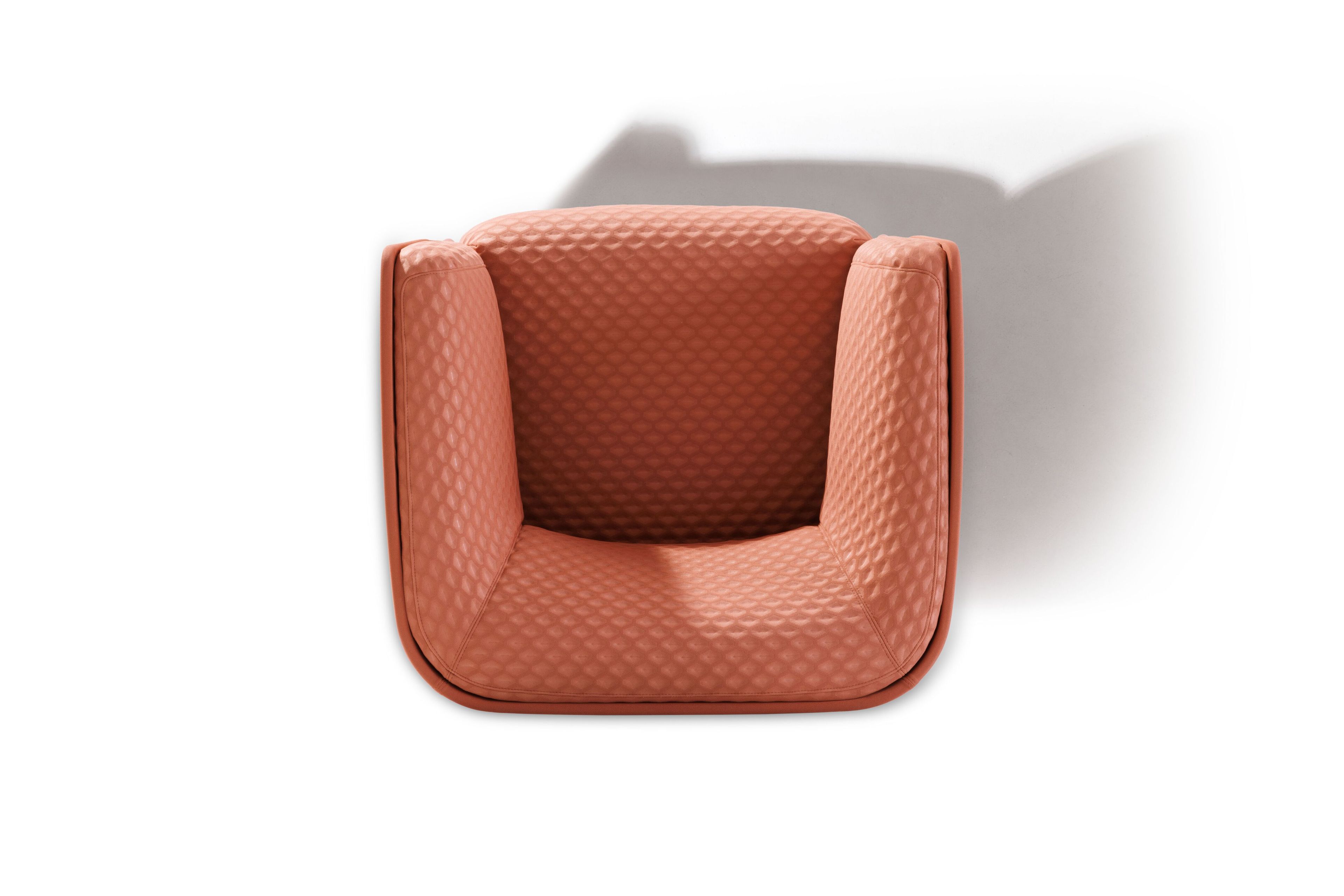 Кресло из ткани с подлокотниками True Design SHO LOUNGE ARCH-00067092 - Вид №1