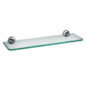 Sonia Полка стеклянная 500 мм настенная E-Plus Хром
