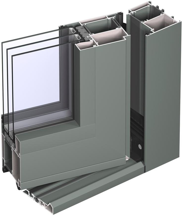 Reynaers Aluminium Распашная французская дверь из алюминия Masterline sun-id-1445647 - Вид №15