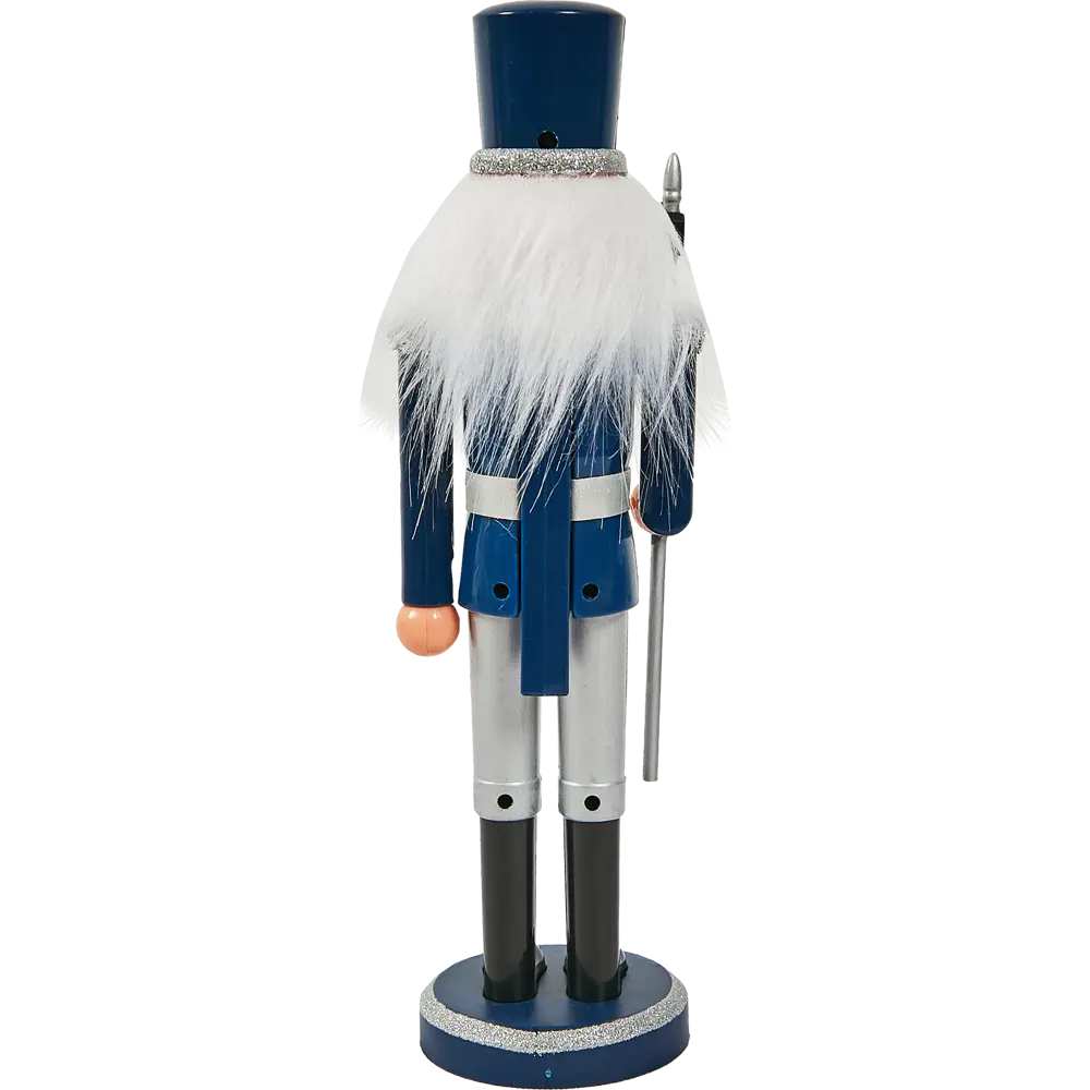 87547373 Декоративная фигура пластиковая Щелкунчик в синем 28см STLM-1443590 Santreyd Christmas - Вид №4