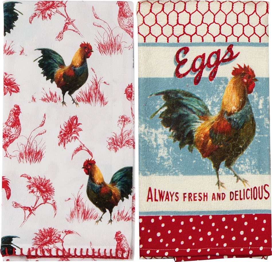 10638307 KAY DEE DESIGNS Набор кухонных полотенец Kay Dee Designs "Ностальгия по ферме" 41х66см, хлопок, 46х66см, хлопок, 2 ш Ткань 