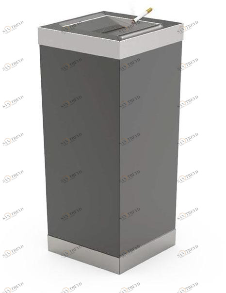 Riuni Стальная пепельница для общественных мест sun-id-1448250