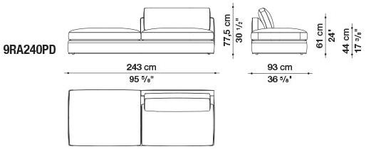 B&B Italia Диван из ткани Richard sun-id-1429934 - Вид №28