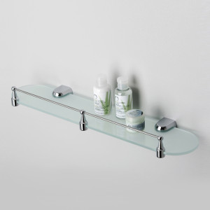 K-6844 Berkel (ранее К-6824) Полка стеклянная с бортиком WasserKRAFT Berkel K-6800