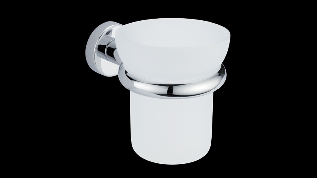 TE143 Стакан, настенный, из матового стекла bagno&associati TECNO Bagno & Associati