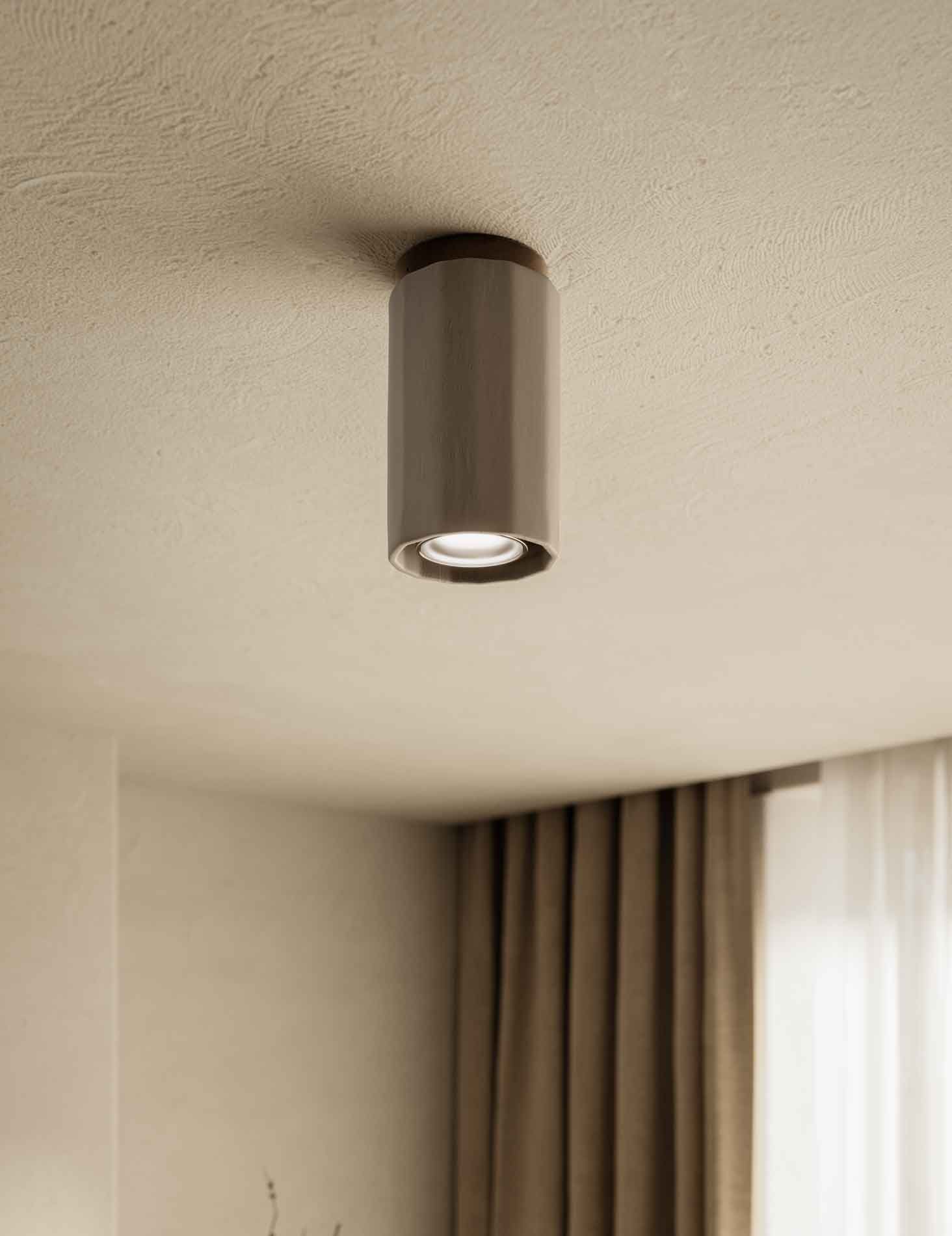 Керамический светодиодный потолочный светильник Il Fanale Dune ARCH-00031537 - Вид №1