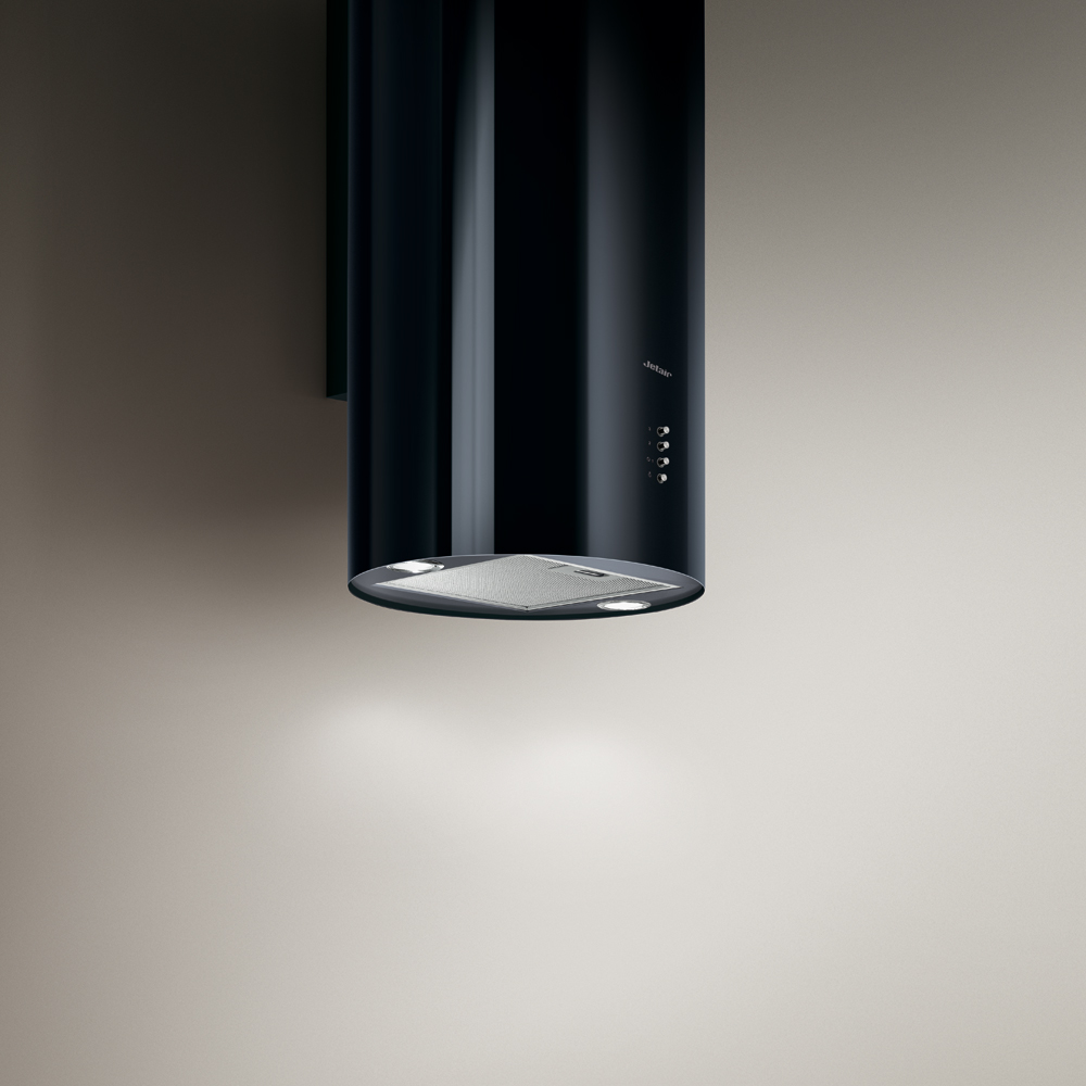 PIPE BL/A/43-PRF0099229A Вытяжки / декоративный дизайн, 43 см, кнопочное управление, 1200 куб. м. , черная Jet Air Santreyd  - Вид №1