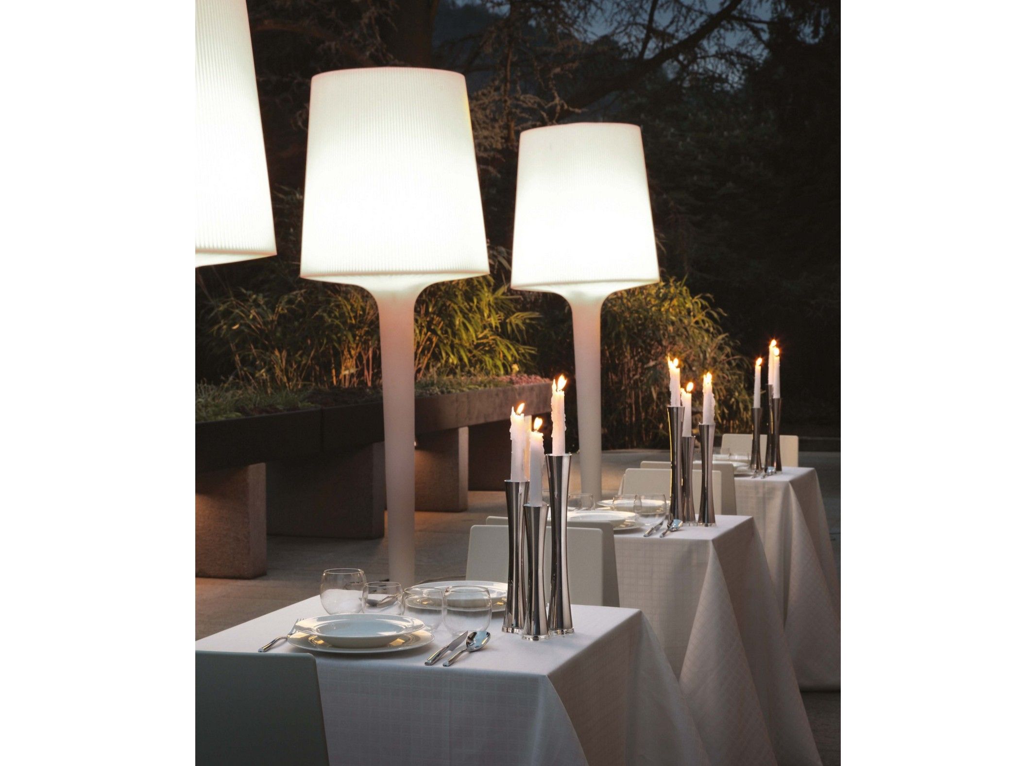 Подсвечник из нержавеющей стали Sambonet бамбук ARCH-00074779 - Вид №3