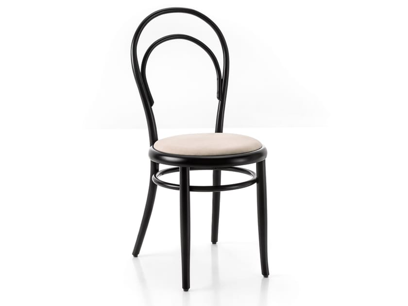 Стул из бука с мягким сиденьем Wiener GTV Design N.14 ARCH-00144598