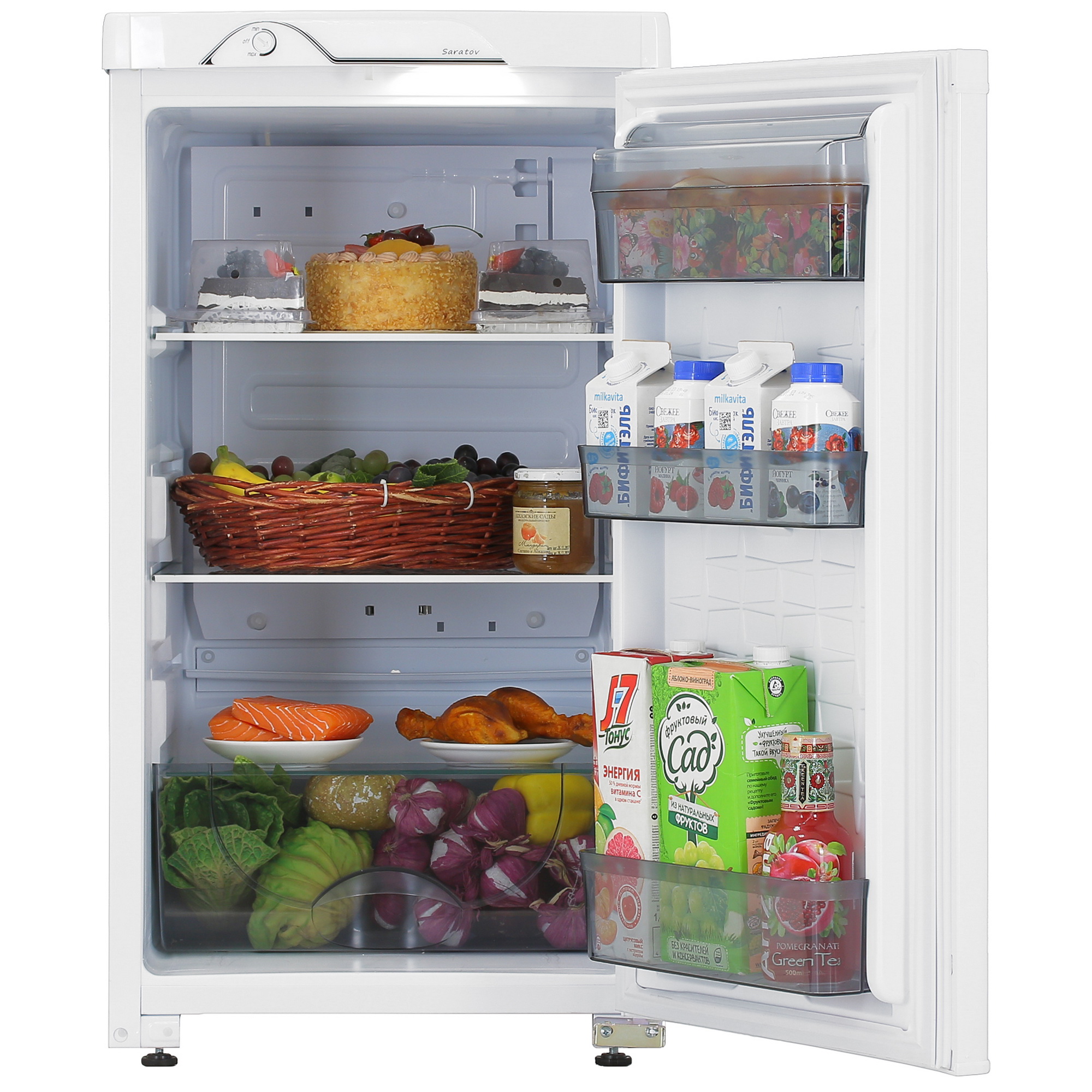 1133278 Холодильник компактный   Саратов 550 (кш-120) белый STDN-0002189 - Вид №5