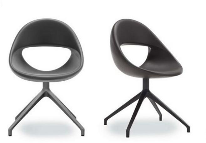 Tonon Стул на эстакаде из цельного полиуретана soft touch Lucky 906 .81 - Вид №2