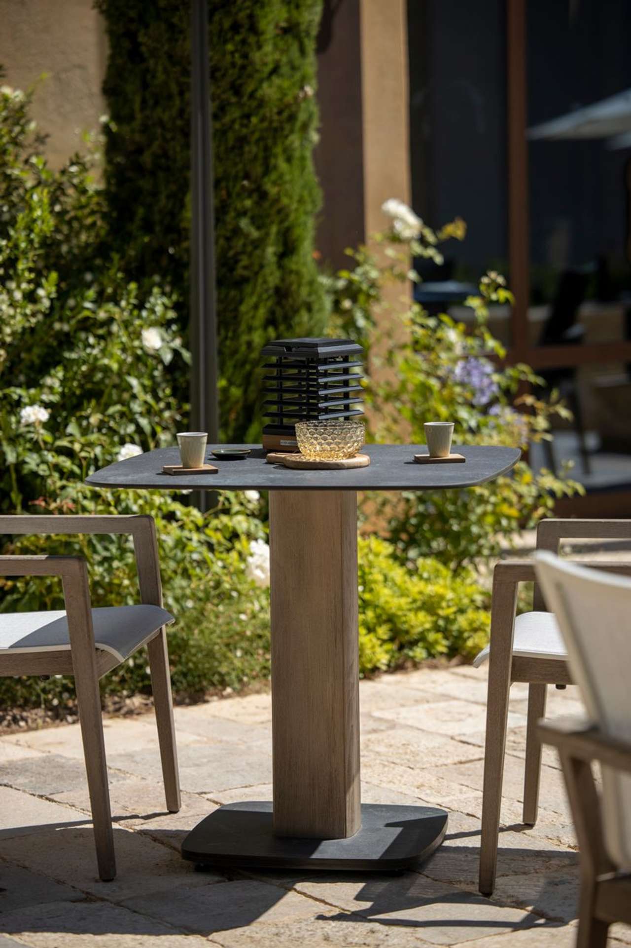 Деревянный квадратный садовый стол Les Jardins® Копенгаген ARCH-00069975 - Вид №1