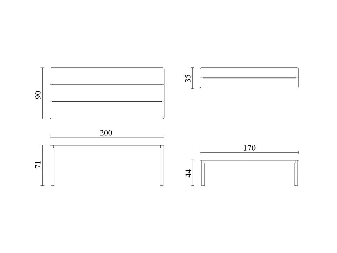 Гостиная металлический сад набор Noah Living Wendel Outdoor ARCH-00081093 - Вид №30
