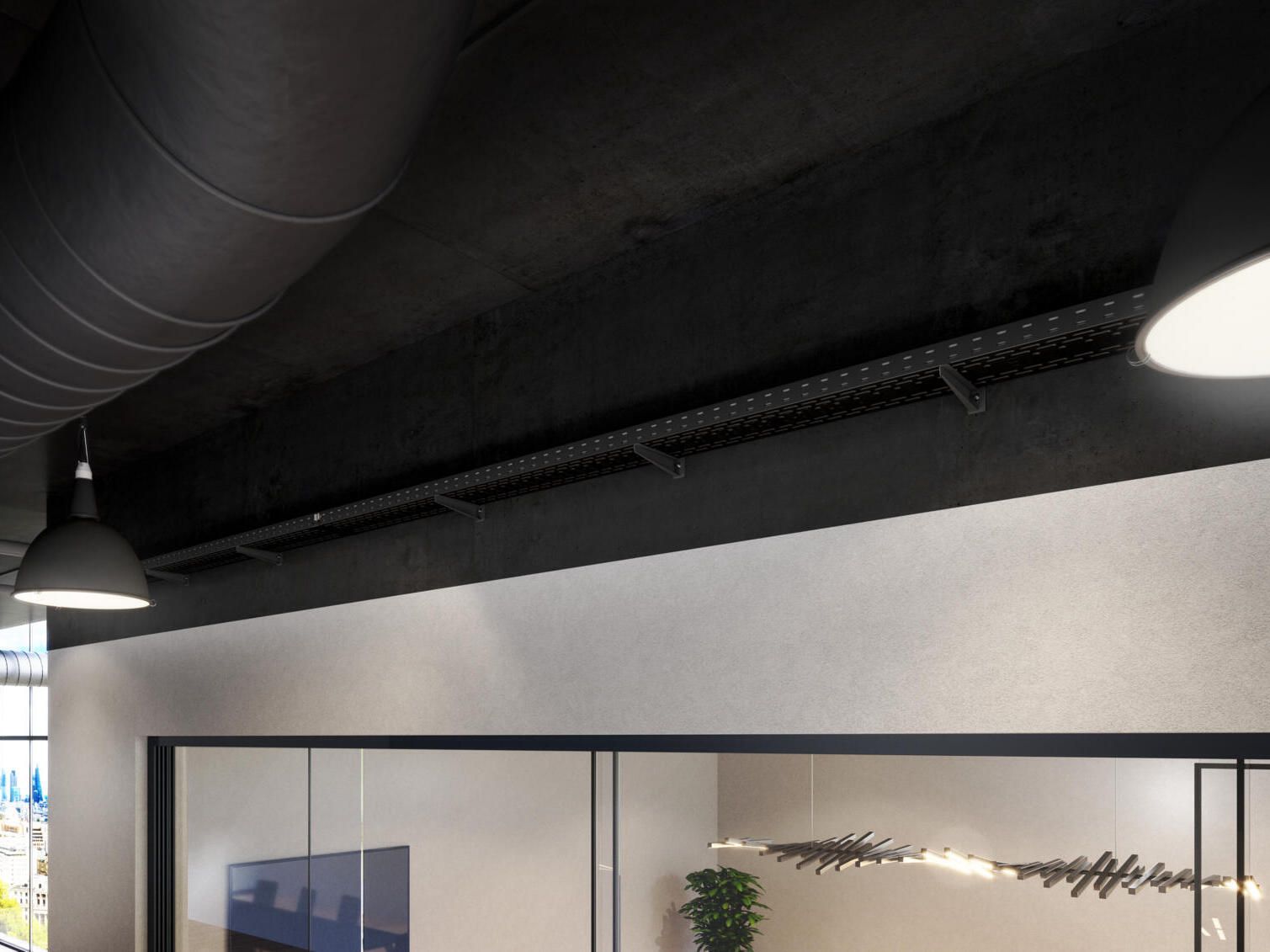 Система поддержки электрических кабелей OBO Bettermann BlackLine ARCH-00114389