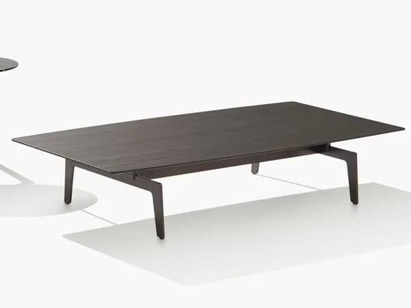 Прямоугольный низкий журнальный столик из МДФ Poliform ARCH-00030882