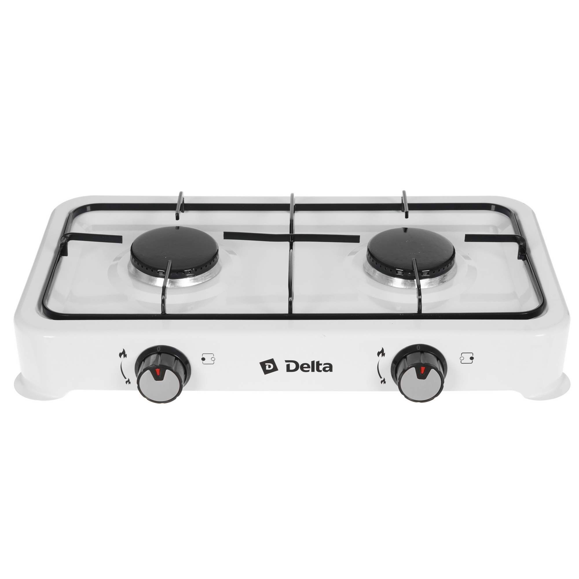 5349437 Газовая плитка DELTA D-2206 белый STDN-0044512 - Вид №1