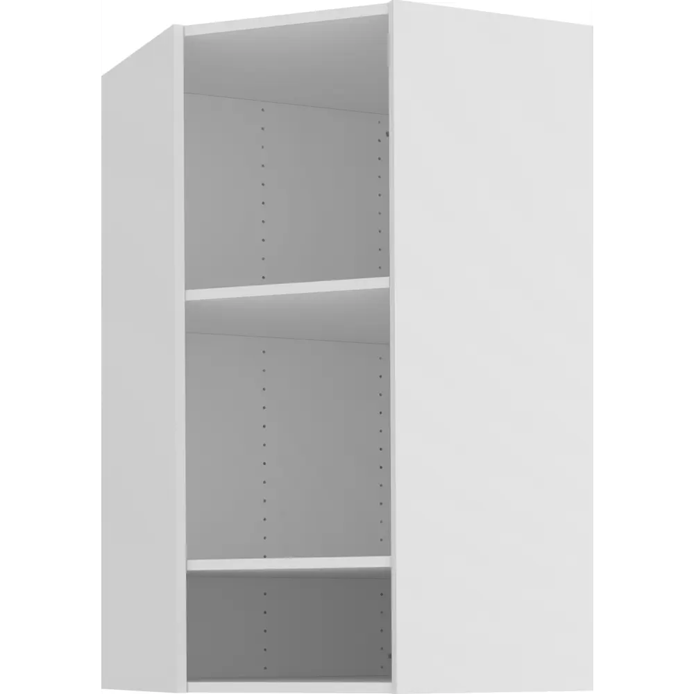 Konsensa Навесной кухонный шкаф 60 см белый с двумя полками 89410812 STLM-1579191