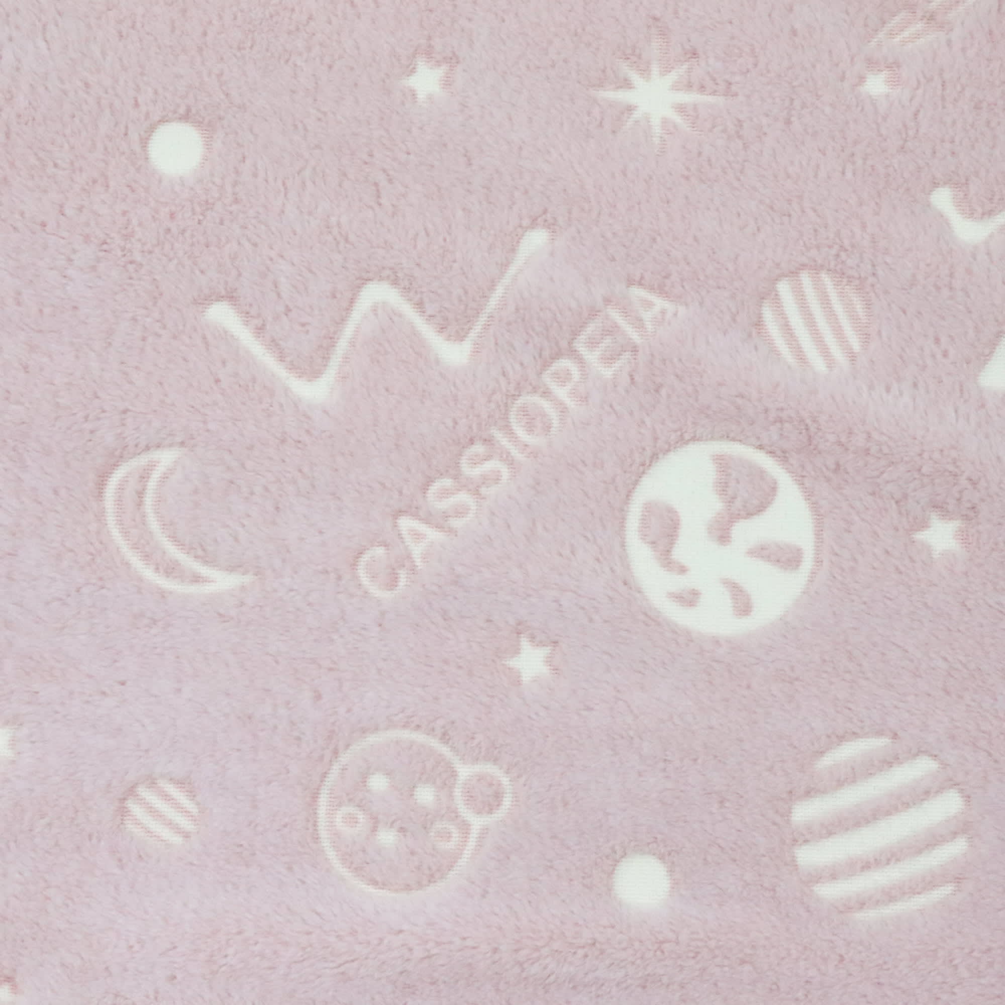 84378941 Плед «» 160x200 см фланель цвет розовый Планеты Santreyd 