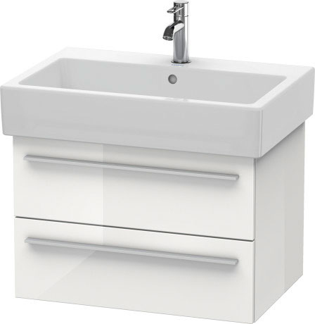 XL634200707 Тумбочка подвесная X-Large #XL6342 650 x 443 мм Бетонно-серый матовый декор Duravit - Вид №2