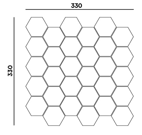 Переработанная стеклянная мозаика BROKISGLASS M.4. HIVES ARCH-00077447 - Вид №15