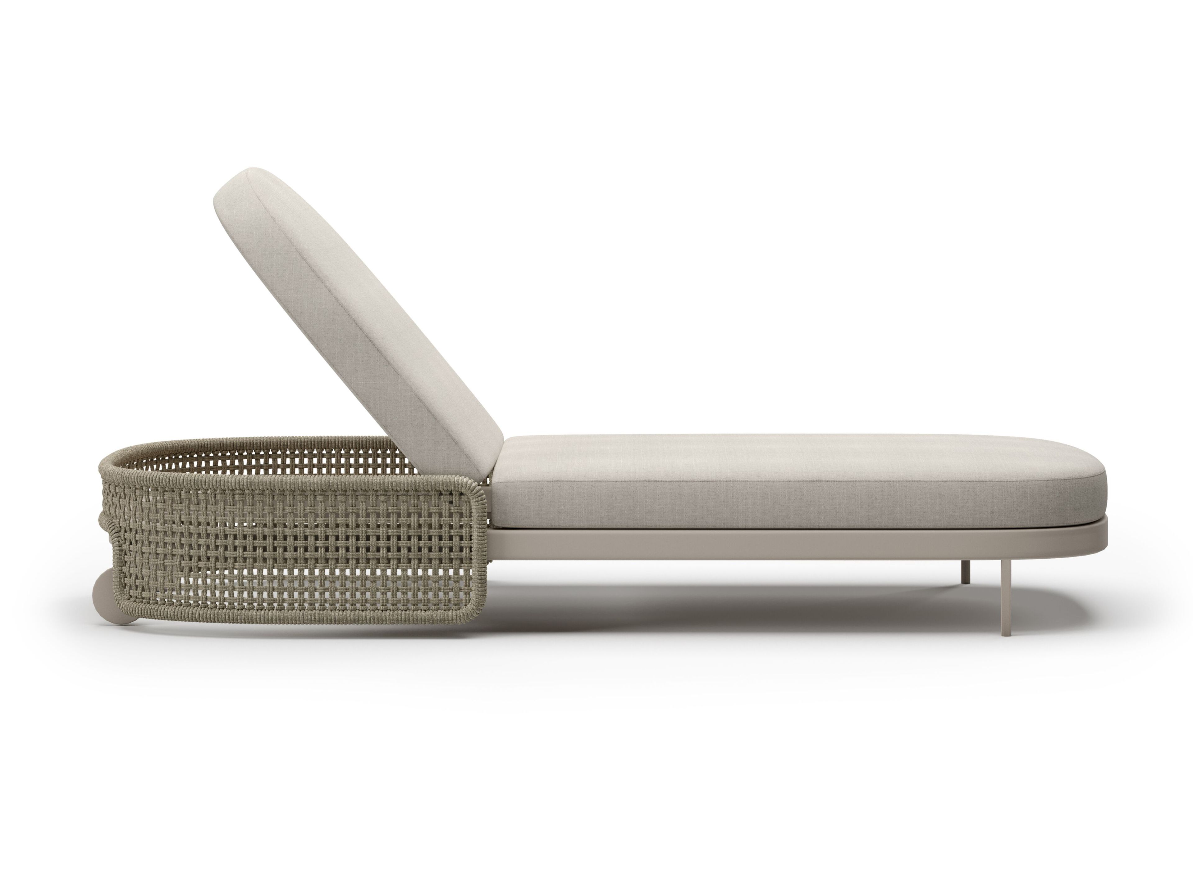 Садовая кровать с откидной спинкой из ткани SNOC Miura ARCH-00022553