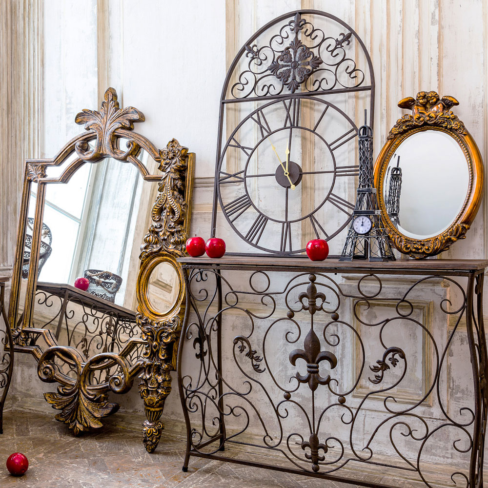 5374 Часы «Кружево небес» (шоколадный антик) Object Desire  - Вид №1