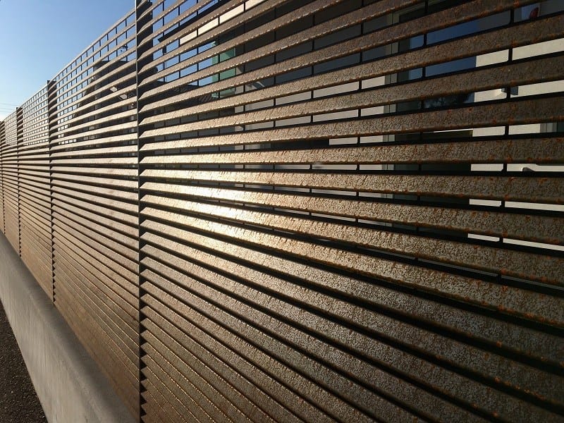 Облицовка фасада или ограждение из стали corten Defim Orsogril талия ARCH-00060968 - Вид №1