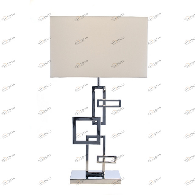 Настольная лампа Deandre от RVAstley 5291 RVASTLEY ИНТЕРЬЕРНЫЕ 061922 Белый;хром 