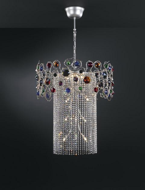 Serip Галогенный подвесной светильник с кристаллами Diamond Ct3244/15 - Вид №1