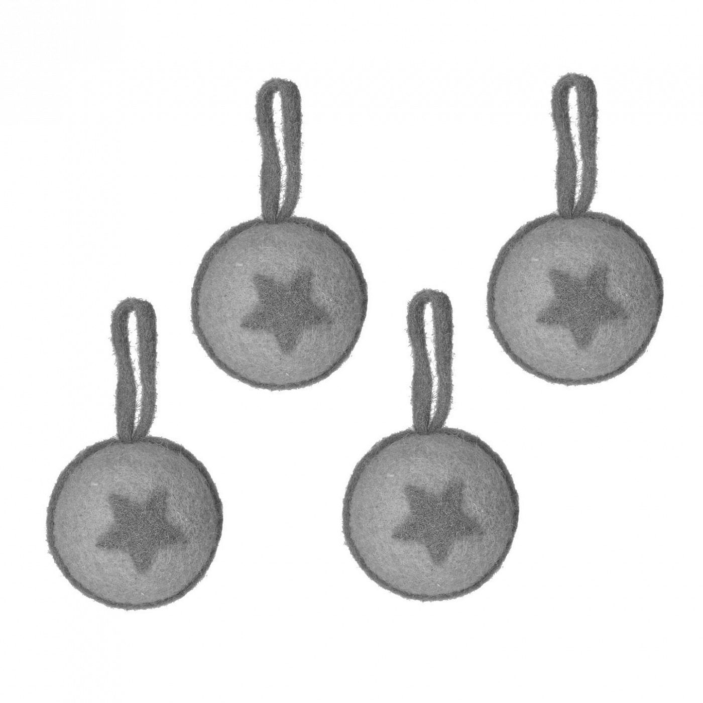 093352 Набор из 4 елочных игрушек-звездочек La Forma Ane  - Вид №1