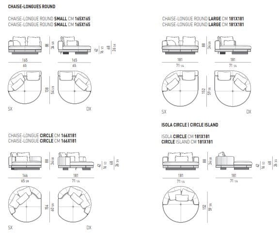 Кожаный диван Minotti Коннери ARCH-00151868 - Вид №14
