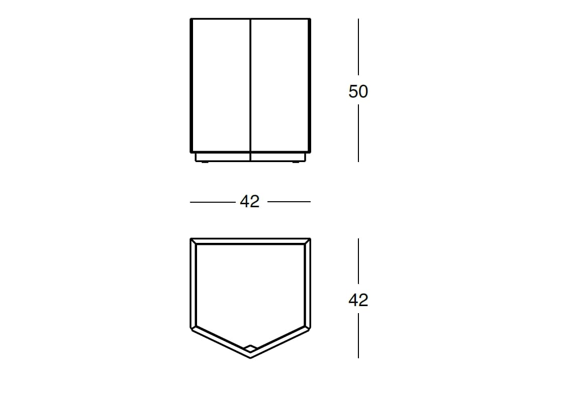 Деревянная тумбочка Zanotta Z24 ARCH-00038289 - Вид №13
