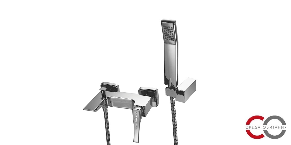 Однорычажный смеситель для ванны/душа 59.012C MAIER SKIP DIAMOND 59012C - Вид №1