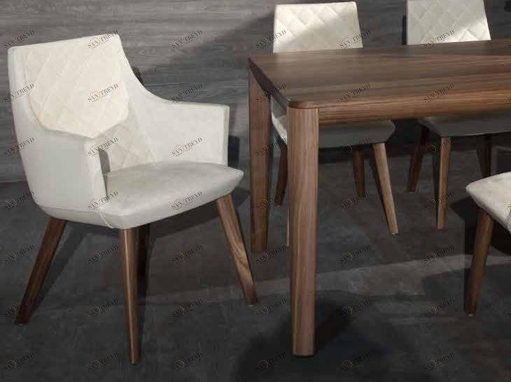 Tonon Стул с обивкой и подлокотниками Beret 301 301.11