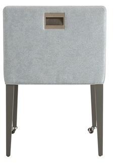 COLLI CASA Стул с обивкой из ткани на колесиках Cortina sun-id-1439209 - Вид №7