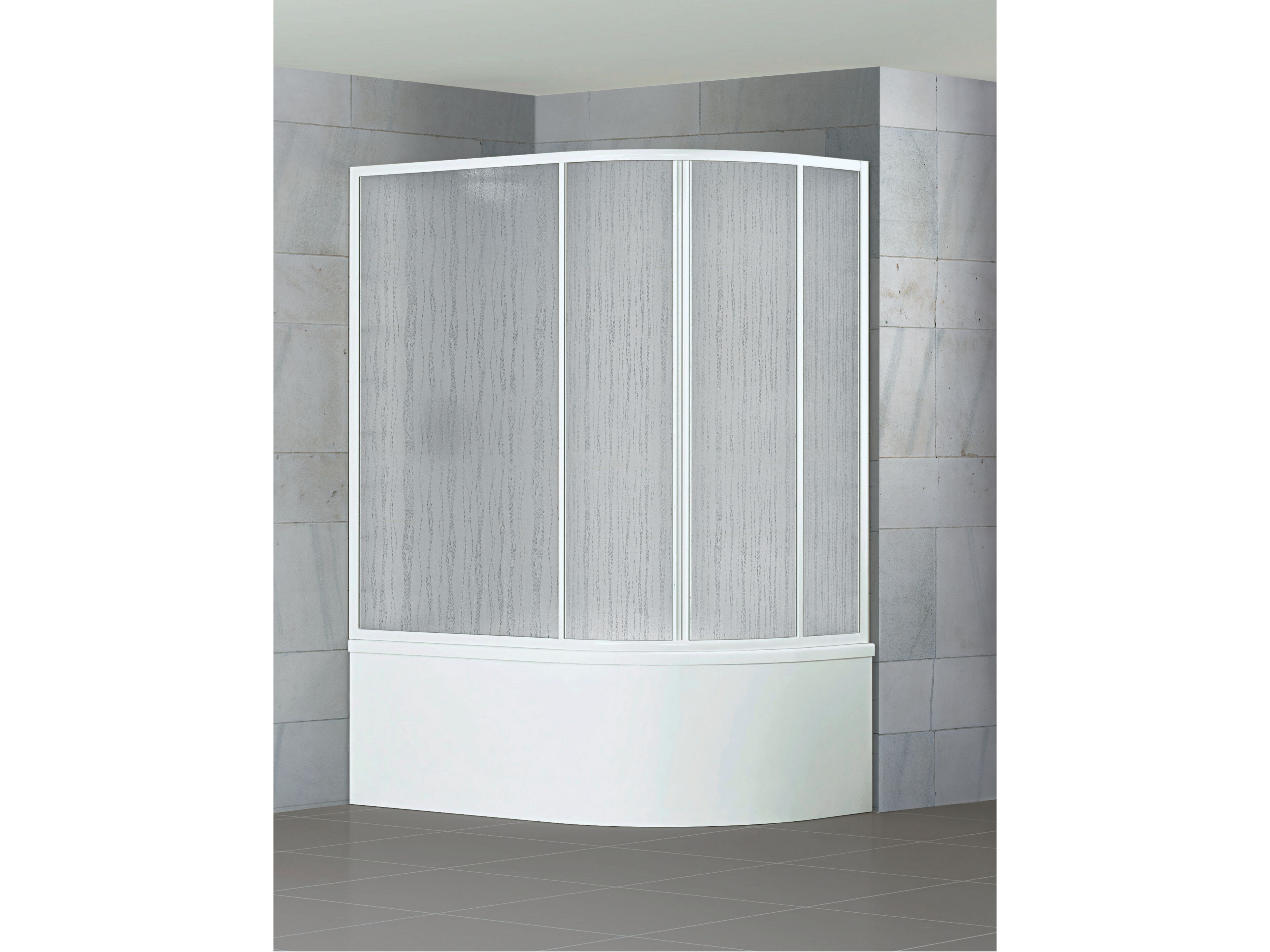 Акриловая стеклянная раздвижная ванна Metidea золото ARCH-00069996 - Вид №1