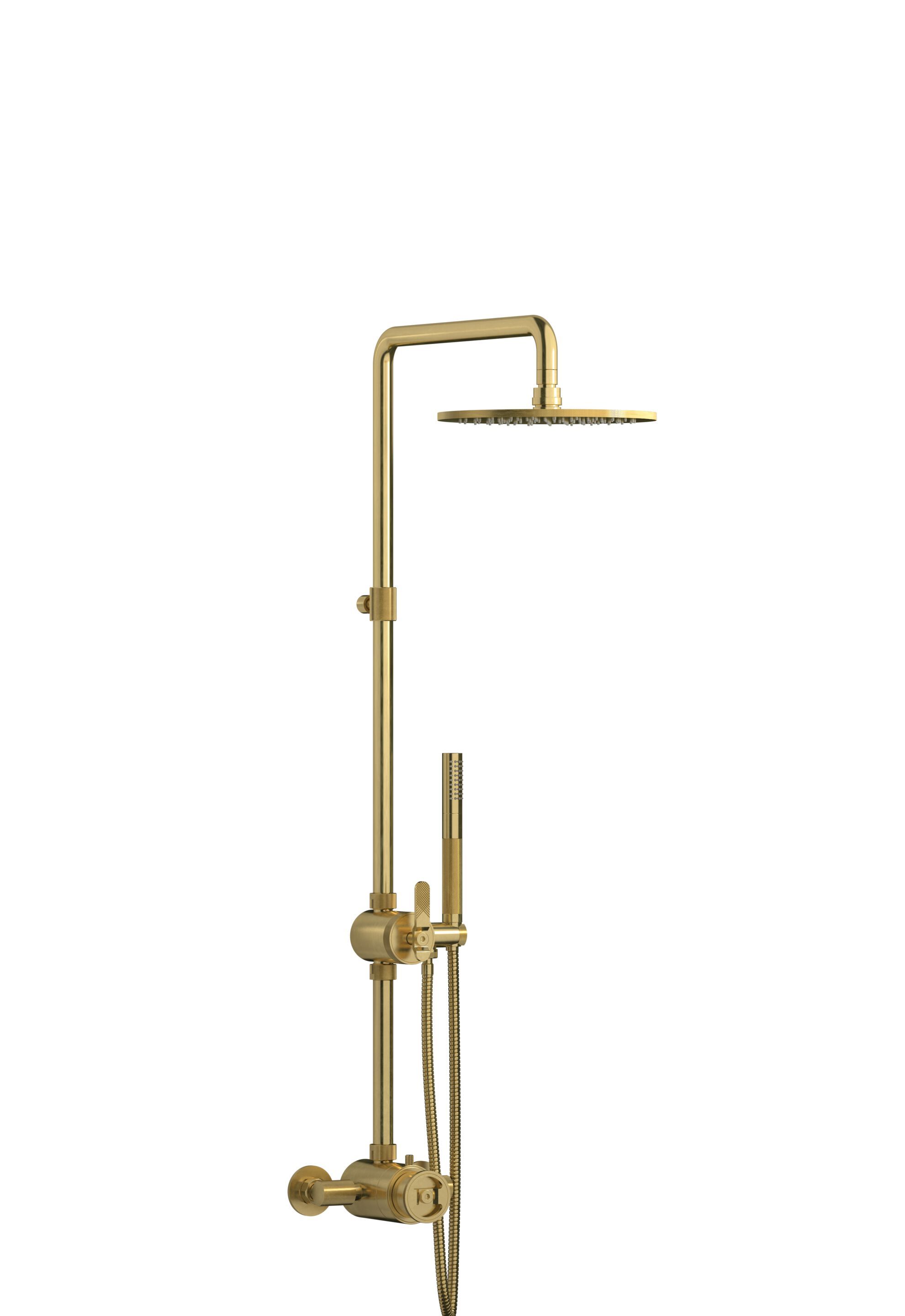 Настенная термостатическая душевая колонна с ручным душем IB Bold ARCH-00071043 - Вид №11