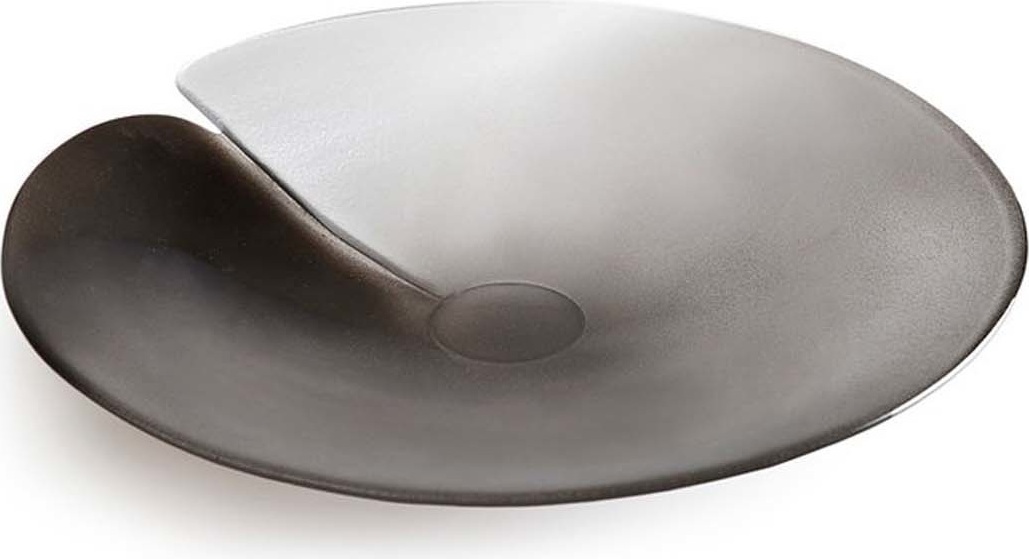 10670403 MALERAS Блюдо MALERAS Волшебное серебро 40см, хрусталь, серебряный Хрусталь 