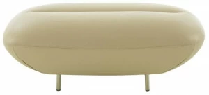 Ligne Roset Мягкая кожаная подставка для ног Manarola 14090355