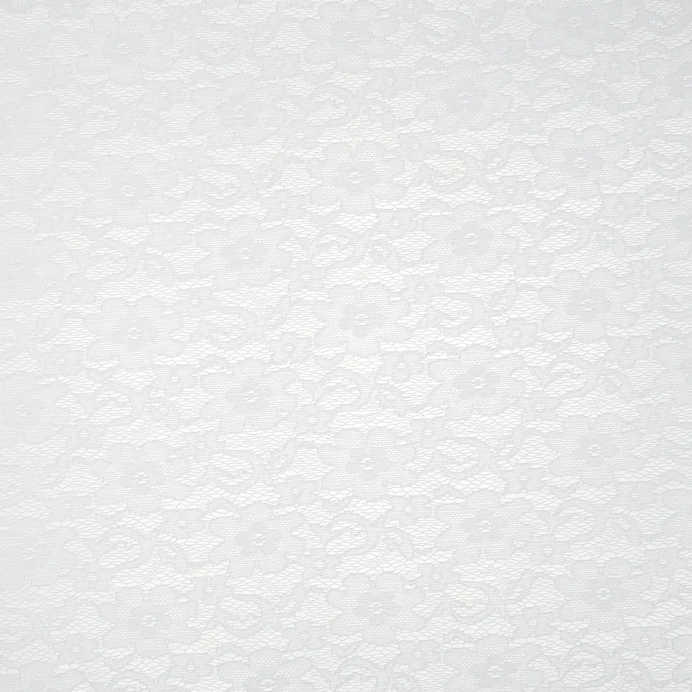 Тюль на ленте Мильфлер 250x260 см полиэстер цветы цвет белый AMORE MIO STLM-2162664 - Вид №3