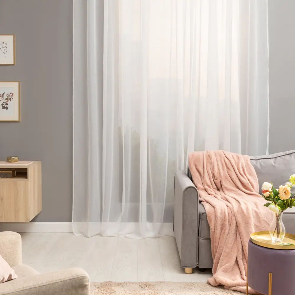 Тюль INSPIRE Polyone на ленте 500×280 см - элегантная легкость для ваших окон 84855335 STLM-0056159