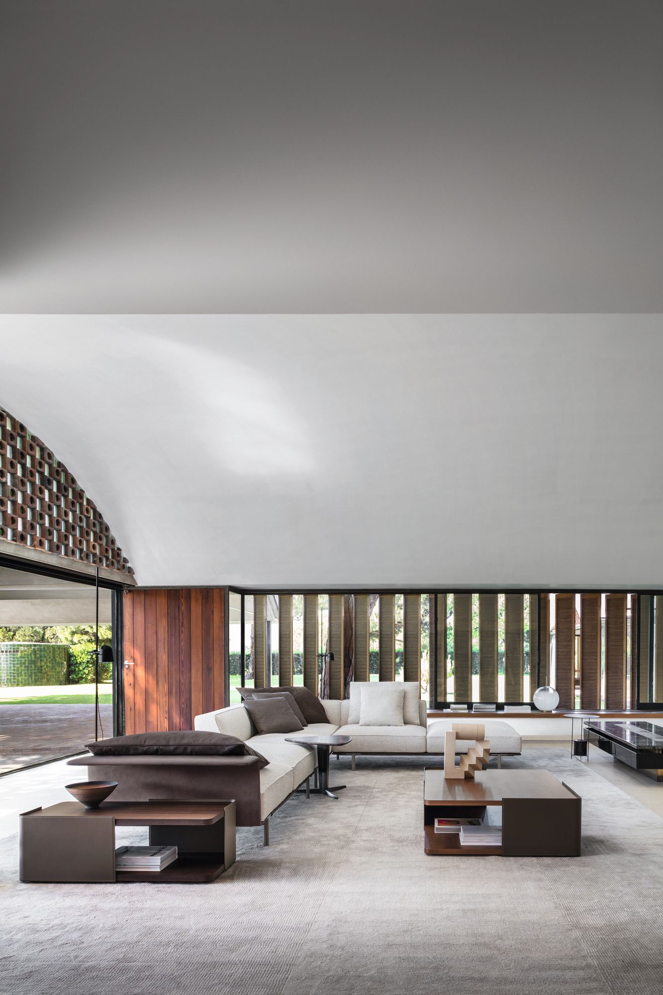 Угловой диван из ткани Molteni & C GREGOR ARCH-00140641 - Вид №2